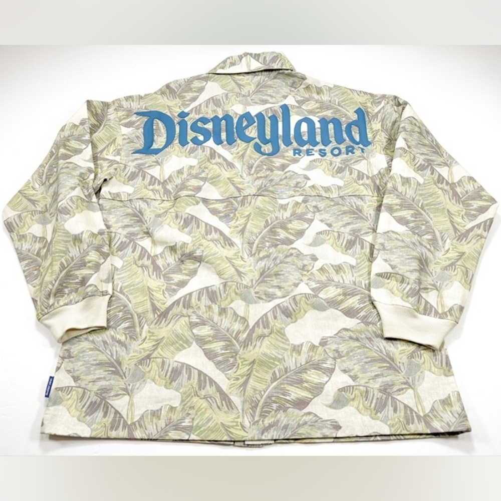 Disneyland Resort Linnen Tropical Spirit Jersey Shacket Shirt Jacket